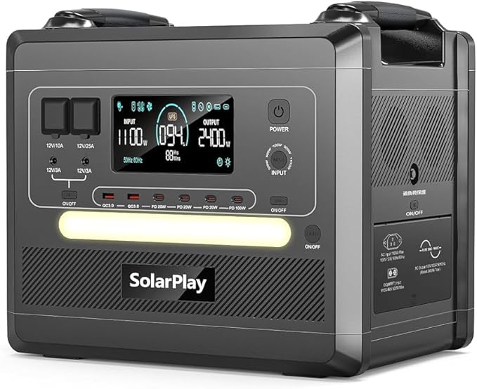 SolarPlay Q2402 portable power station