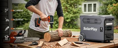 SOLARPLAY 3600W Station Solaire