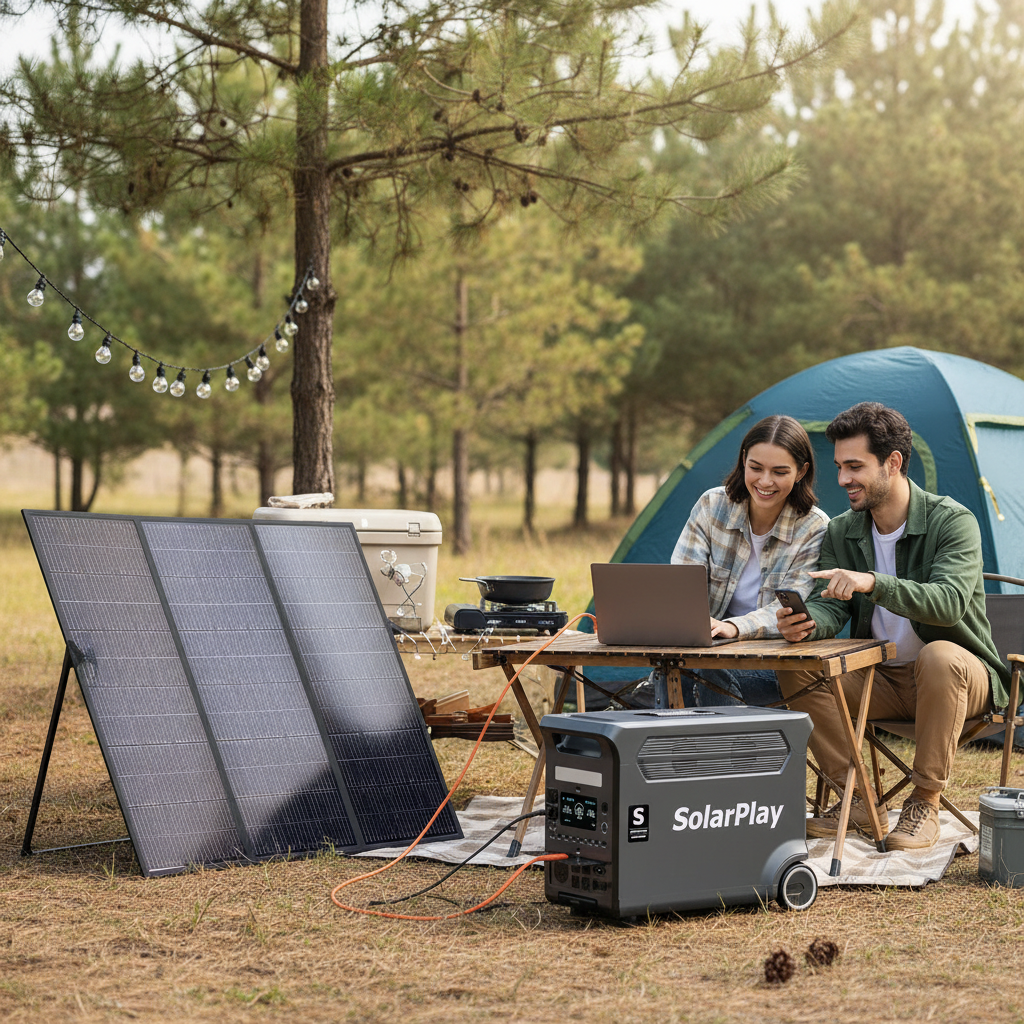 SOLARPLAY 3600W Station Solaire