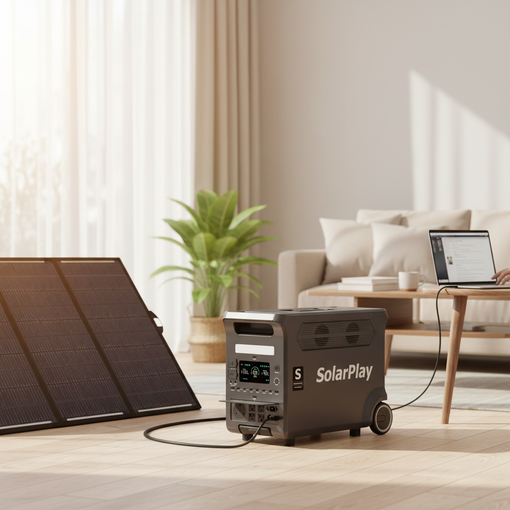 SOLARPLAY 3600W Station Solaire